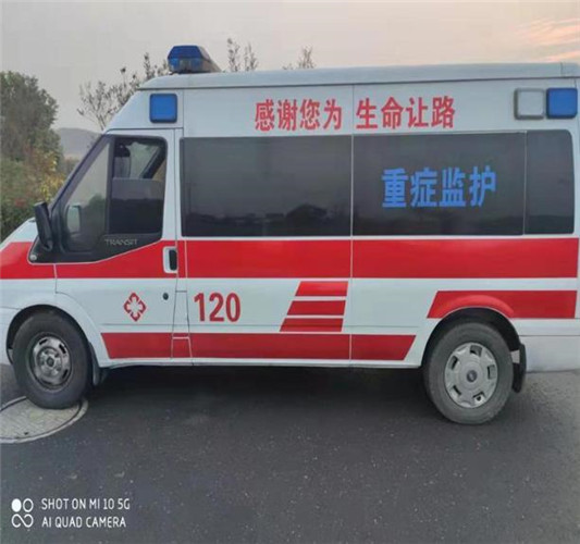 谢家集救护车出租服务案例3