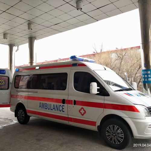 谢家集救护车出租服务案例2